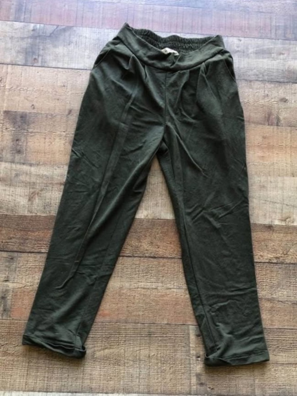 Juniors Size 3 Indigo Rein Olive Green Lounging Pants